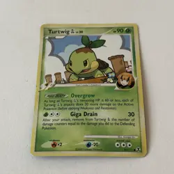 Turtwig GL 85/111 Common Rising Rivals Pokemon MP - Image 2