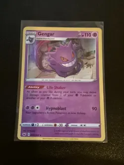 Pokemon - Gengar Holo - 085/202 sword and shield mint b65 - Image 1