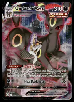 Umbreon VMAX TG23/TG30 Brilliant Stars Trainer Gallery Holo Rare VMAX Pokemon NM - Image 1