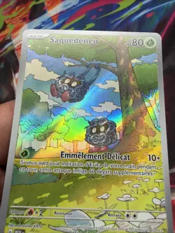 Carte Pokemon Saquedeneu AR 178/165 Francais Vf FR 151 - Image 3