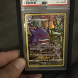 2022 POKEMON SWORD & SHIELD LOST ORIGIN #TG06 FULL ART/GENGAR PSA 10 - Image 4