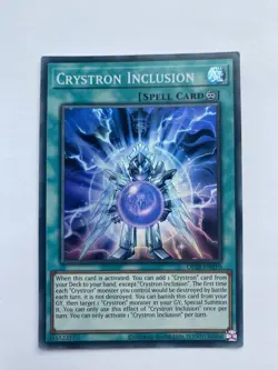 Yu-Gi-Oh! Crystron Inclusion OP29-EN010 Super Rare - Image 1