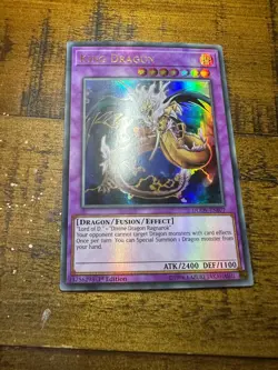 King Dragun DUOV-EN077 1st Edition Ultra Rare LP + BONUS - Image 1