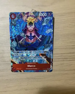 One Piece TCG Marco OP16-014 Rare Alternative Art English - Image 1