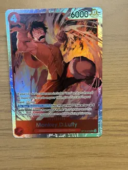 Monkey.D.Luffy SR OP16-015 OP16 - The Time of Battle ENGLISH NM - Image 1