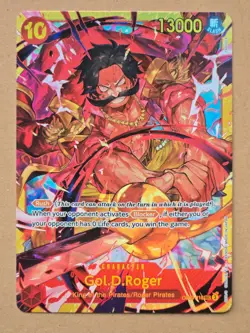 One Piece TCG English OP09-118 Gol. D. Roger SEC Foil - Image 1