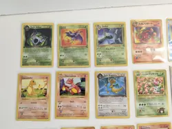 Pokemon Lot of 15 Cards Dark Dragonite Erika's Ivysaur Venusaur Charmander - Image 2