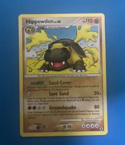 Hippowdon 25/111 Rising Rivals Regular LP Pokemon TCG Card - Image 1