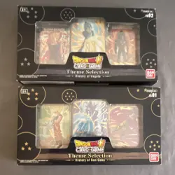 Bandai Dragon Ball Super Card Game Theme Selection TS01 TS02 2 Boxes English - Image 1