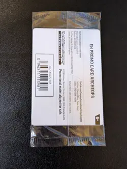 Pokemon Chicago Field Museum Fossil Exhibit Archeops Promo Card SEALED IN HAND - Image 2