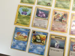 Pokemon Lot of 15 Cards Entei Mew Promo Ditto Oddish Vileplume Psyduck Caterpie - Image 4