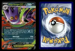Mega Gengar ex 056/094 Double Rare Phantasmal Flames Pokemon Card - Image 1