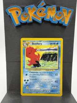 Octillery Neo Revelation 34/64 Uncommon Regular Unlimited Pokemon Card - Image 1