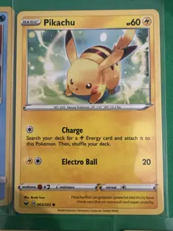 ⚡🐟 Pokemon Pikachu & Magikarp Card Lot – 5 Cards Total 🐟⚡ - Image 3
