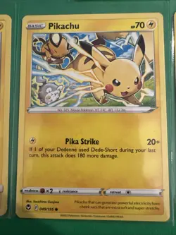 ⚡🐟 Pokemon Pikachu & Magikarp Card Lot – 5 Cards Total 🐟⚡ - Image 5