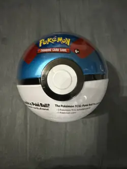 Pokemon TCG C21 2021 Great Ball Poke Ball Tin Brand New & Sealed 3 Booster Packs - Image 1
