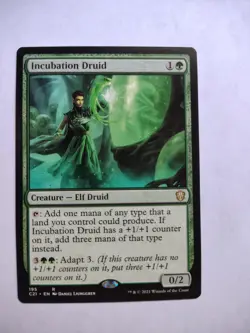 Incubation Druid 195 R Commander 2021 Magic: The Gathering Near Mint - Image 1