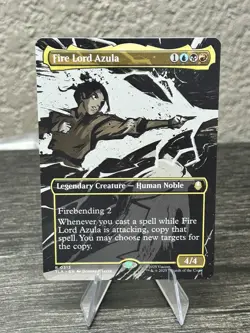 Fire Lord Azula (0313) (Borderless) [TLA - 313] - NM [Normal] TCG MTG - Image 1