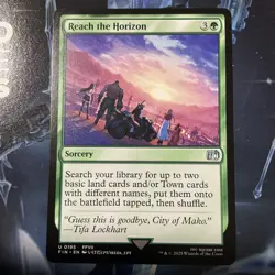 Reach the Horizon - 195 - FINAL FANTASY- Near Mint - MTG Regular - Image 1