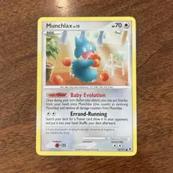 The Pokemon Company Munchlax Rising Rivals Regular Common 70/111 70 HP English - Image 1