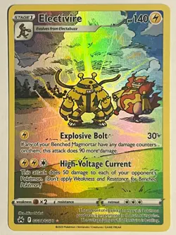 POKEMON ELECTIVIRE CROWN ZENITH GALARIAN GALLERY GG08/GG70 HOLO NM - Image 1