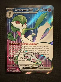 Gardevoir ex 228/198 Scarlet & Violet Holo Full Art Pokemon Card - Image 1