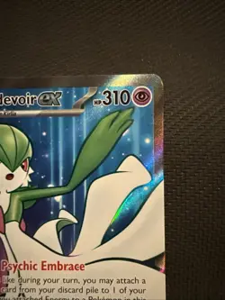 Gardevoir ex 228/198 Scarlet & Violet Holo Full Art Pokemon Card - Image 3