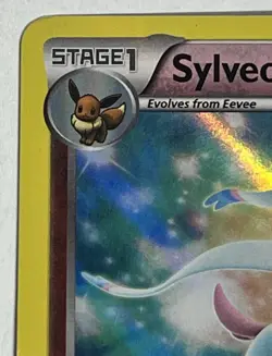 MP Sylveon 30/30 Holo XY Trainer Kit: Sylveon & Noivern Authentic Pokemon Card - Image 3