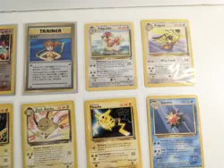 Pokemon Lot Of Pikachu/Raichu/Entei/Misty/Sabrina/Blaine Gym Heroes/Challenge - Image 5