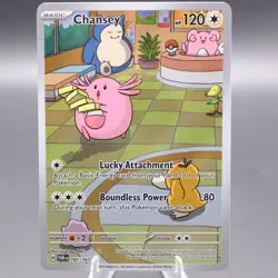 Chansey 187/167 Illustration Rare SV06: Twilight Masquerade Pokemon TCG NM - Image 1