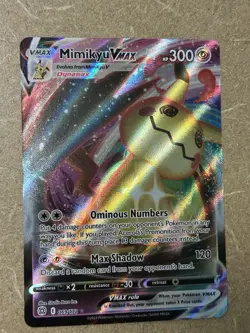 Mimikyu VMAX Pokemon 069/172 Brilliant Stars Full Art Holo - Image 1
