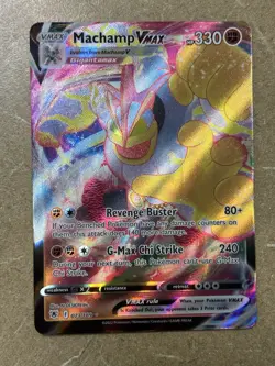 Machamp VMAX 073/189 - Holo VMAX Rare Astral Radiance Pokemon NM - Image 1