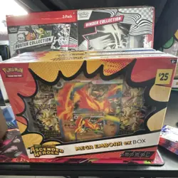 Pokemon TCG Ascended Heroes 2-Pack Mega Feraligatr ex & Mega Emboar ex - Image 1