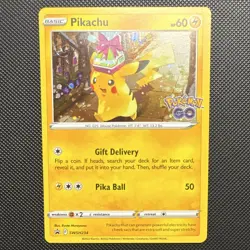 SWIRL The Pokemon Company Pikachu SWSH234 Promo Holo Basic 60 HP Eng 2022. - Image 1