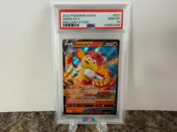 Simisear V PSA 10 Gem Mint 2022 Pokemon Brilliant Stars 027 - Image 1