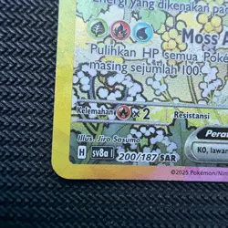 Leafeon INDONESIAN 200 Terastal Festival Sv8a / Prismatic Evolutions Pokemon - Image 5