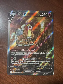 Pokemon TCG Entei V GG36/GG70 Crown Zenith Ultra Rare NM - Image 1