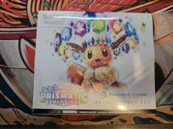 Pokemon TCG Prismatic Evolutions Pokemon Center Elite Trainer Box ETB - Image 1