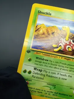 2000 Pokemon Neo Genesis 1st Edition Shuckle #72 - Image 5
