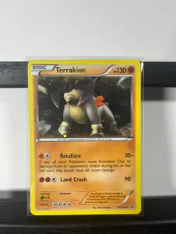 Terrakion - 73/101 (Cosmos Holo) 073/101 Holo Blister Exclusives NM Pokemon TCG - Image 1