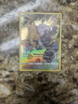 The Pokemon Company Pikachu Character Rare Full Art Lost Origin TG05/TG30 60HP … - Image 1