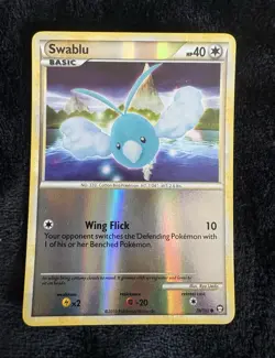 Pokemon TCG Swablu 78/102 Triumphant Reverse Holo Basic 40 HP ENG - Image 1