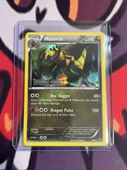 Pokemon Haxorus Stamped - (Dragon Vault) 16/20 Holo - Image 1