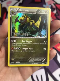 Pokemon Haxorus Stamped - (Dragon Vault) 16/20 Holo - Image 3