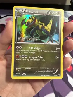 Pokemon Haxorus Stamped - (Dragon Vault) 16/20 Holo - Image 4
