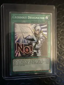 Yugioh Crossout Designator RA05-EN118 Starlight Rare 1st Edition NM - Image 1