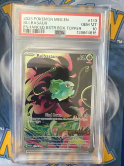 Bulbasaur - (Mega Evolution Stamped) 133/132 Miscellaneous Cards & Products Holo - Image 1