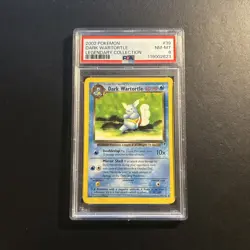 Dark Wartortle 39/110 PSA 8 Legendary Collection Pokemon Card NM-MT New Cert 623 - Image 1