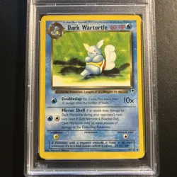 Dark Wartortle 39/110 PSA 8 Legendary Collection Pokemon Card NM-MT New Cert 623 - Image 2