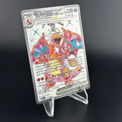 Pokemon TCG Charizard ex 215/197 SV03 Obsidian Flames Full Art UR Holo Eng - Image 3